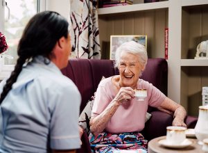 resident-and-staff-tea-newgate-lodge-liddercare