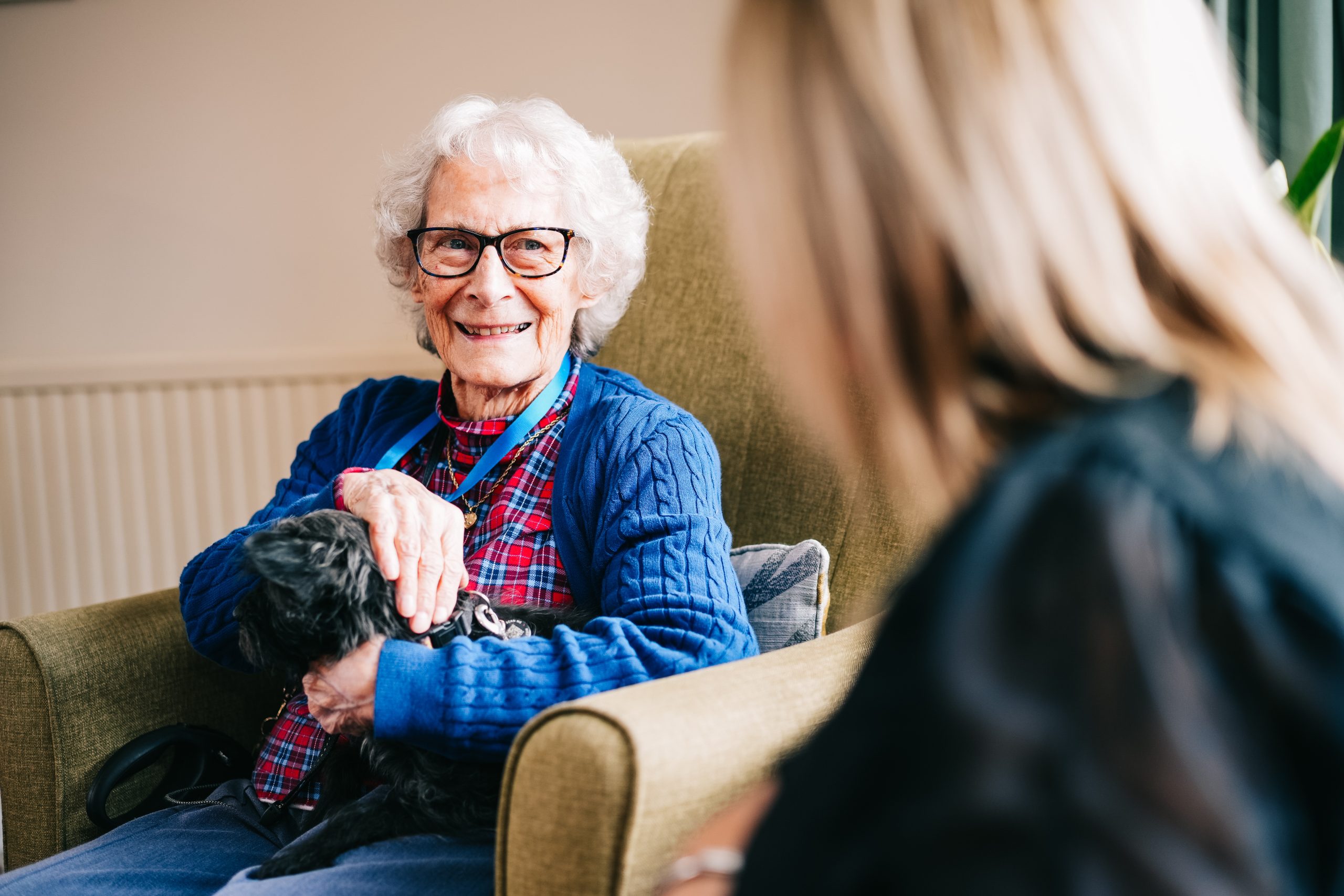 Lidder Home Care Companionship Care Smiling Lidder Home Care Client